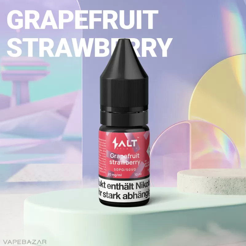 Salt Liquid – Grapefruit Strawberry - Vapebazar - Image 2
