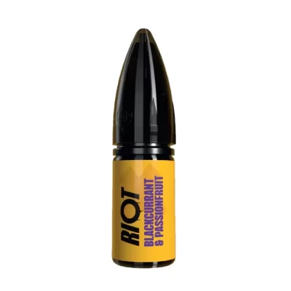 Blackcurrant & Passionfruit Nic Salt E-Liquid Riot X by Riot Squad (10ml) - 10mg