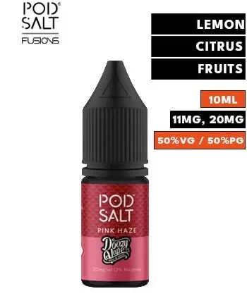 Doozy Vapes Pink Haze Nic Salt E Liquid by Pod Salt Fusions - 11mg