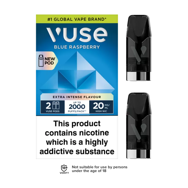 Blueberry Raspberry Vuse Pro Pods - 10mg - Vape Product