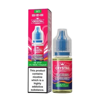 SKE CRYSTAL ORIGINAL BLUEBERRY RASPBERRIES 10ML NIC SALT E-LIQUID