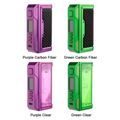 Lost Vape Thelema Quest Box Mod 200W - Stainless Steel Clear