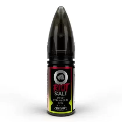 Sweet Strawberry Hybrid Nic Salt By Riot Squad - 5mg