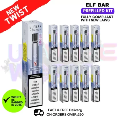 Mad Blue Elf Bar Elfa Pro Kit Box of 10