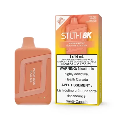 STLTH 8K – PEACH BLUE RAZZ ICE