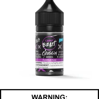 Purple Fizz Iced by Flavour Beast Chuggin Series Salts