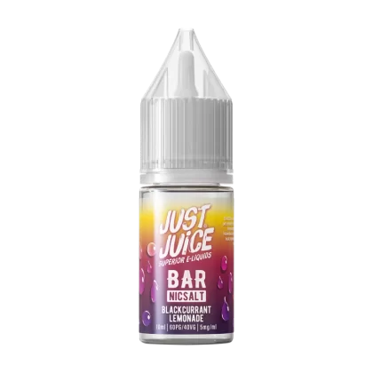 Blackcurrant Lemonade Nic Salt by Just Juice Bar - 20mg - Vape Product (03B9F3)