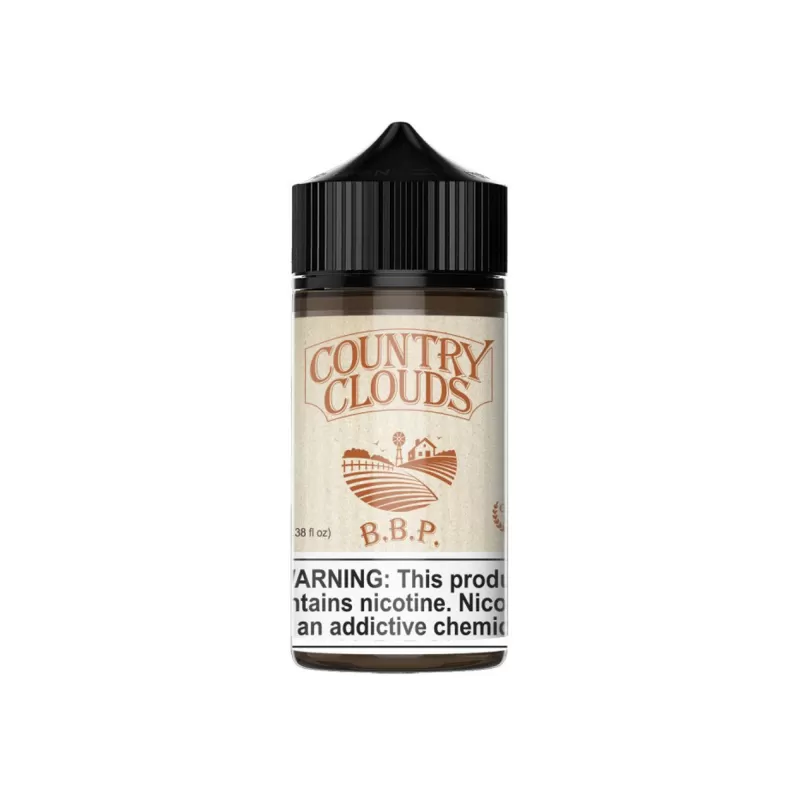 Country Clouds - Banana Bread Puddin' - 100ML E-Liquid - Image 3