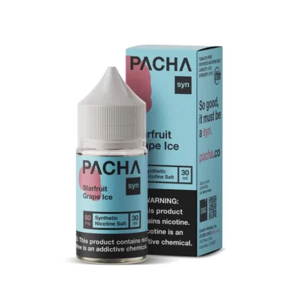 Pacha Syn Salt E-Liquid 30ml - Purple Mango / 10mg