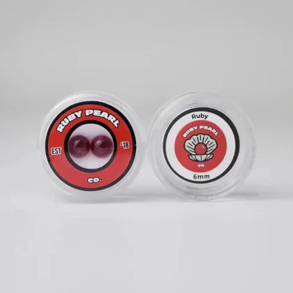 Ruby Pearl Co – Ruby Terp Pearls : 6mm 2 pack