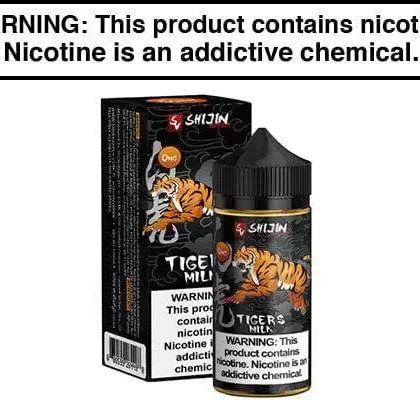 TIGERS MILK BY SHIJIN VAPOR 100ML - Vapejuice
