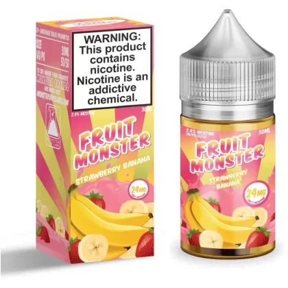 Fruit Monster Salt Nic Premium E-Liquid 30ml - Mixed Berry / 24mg