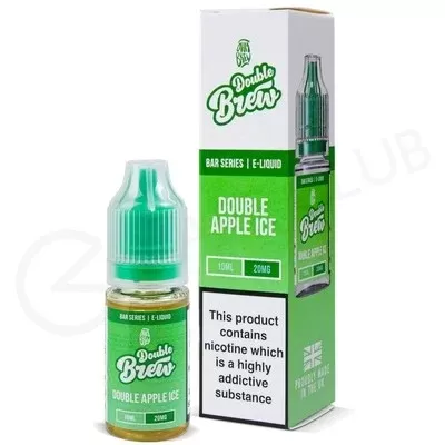 Double Apple Ice Nic Salt E-Liquid by Double Brew - Ecigpremium