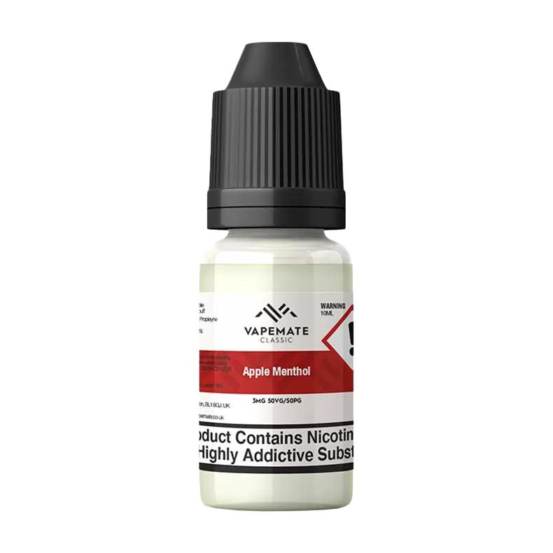 Vapemate Classic Apple Menthol 10ml - 12mg - Vape Product