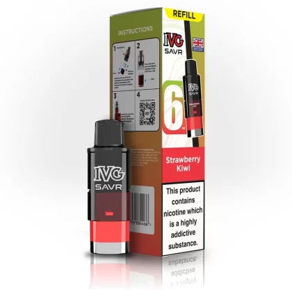 IVG SAVR Strawberry Kiwi Refill - Ecigpremium