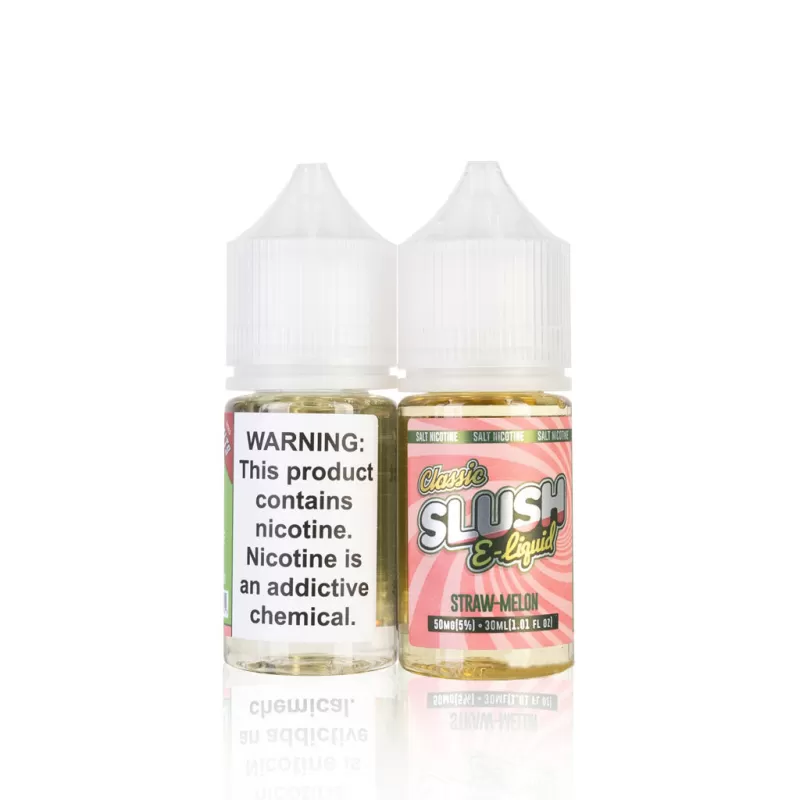 Slush Salt E-Liquid – Straw-Melon Slush – 30ml