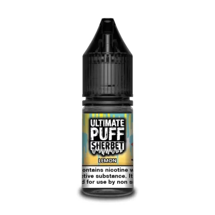 Ultimate Puff Sherbet Lemon 10ml Vape Juice - 10 Pack - Strength 18mg