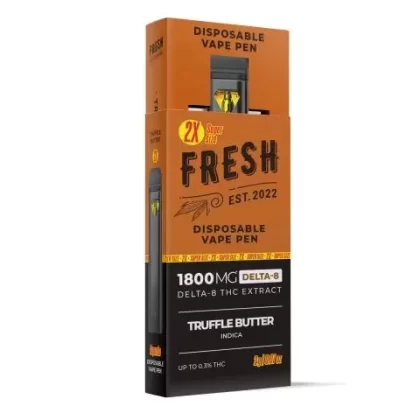 Truffle Butter Vape Pen – Delta 8 Disposable 1800MG Fresh