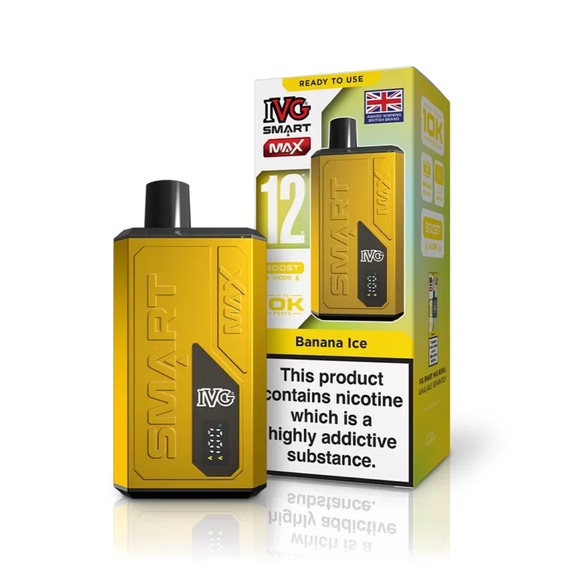 IVG Smart Max 10K Prefilled Vape KIT 10mg - Mixed Berries - Image 2