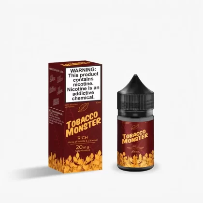 Rich SALT – Tobacco Monster – 30mL – Made in USA Salt Nic
