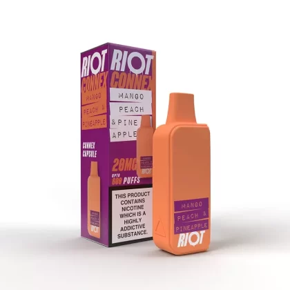 Riot Connex Mango Peach Pineapple Capsule - Nicotine Strength#20mg>10mg