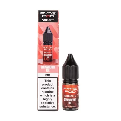 Strawberry Ice Nic Salt E-Liquid by Pyne Pod - Vapesuperstore Co