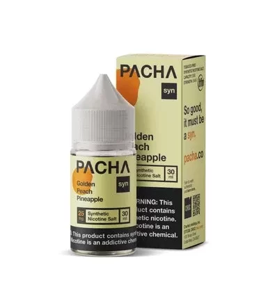 Golden Peach Pineapple by TFN Pachamama Salt Series (30mL)