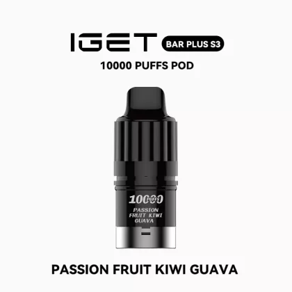 IGET Bar Plus S3 Pod – Passion Fruit Kiwi Guava - Vape Store