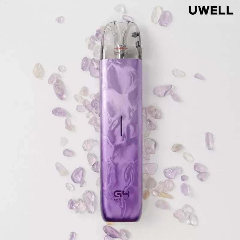 Uwell Caliburn G4 Mini Pod Kit - Light Silver / 0.9ohm (3ml) - Image 2