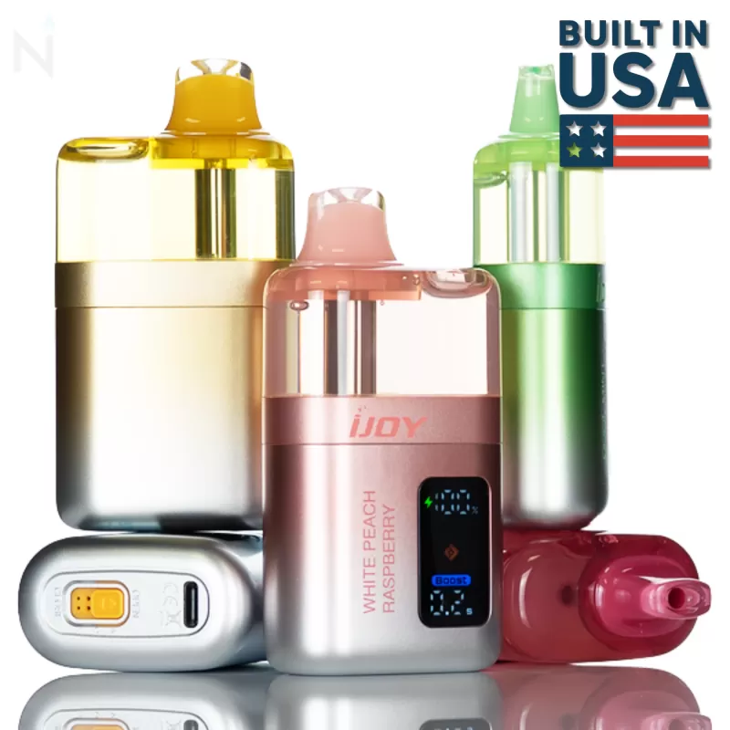 iJoy XP50K 0% Zero Nicotine Disposable Vape - 20mL - Strawberry Slush