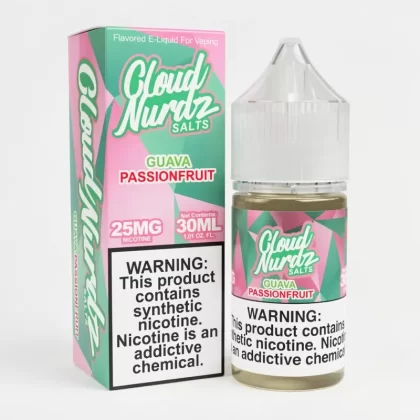 Tropical Cloud Nurdz Guava Passion Synthetic Nicotine Salts