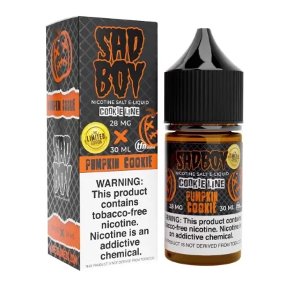 Sadboy Salt Cookie Line Pumpkin Cookie eJuice - Vape Product; Vape Product, Vape Product (CDEA70)