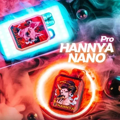 Hannya Nano Pro - Choose among#BLACK>WHITE (2FA4F6)