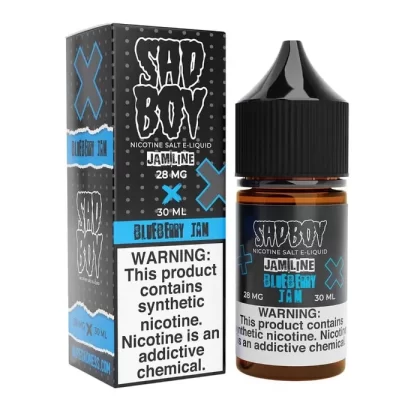 Sadboy Salt Jam Line Blueberry Jam eJuice - Vape Product; Vape Product, Vape Product (17F4D0)