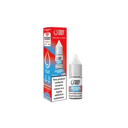 Pukka Juice Blueberry Strawberry Burst 5000 E Liquid - Nicotine Strength#10mg (7183F4)