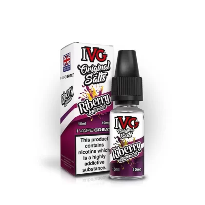 IVG Original Salts Riberry Lemonade 10ml E-Liquid - 20mg