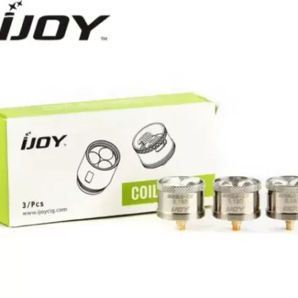 Ijoy Combo SRDA Replacement Coils 3pk - Resistance#CE 0.13ohm