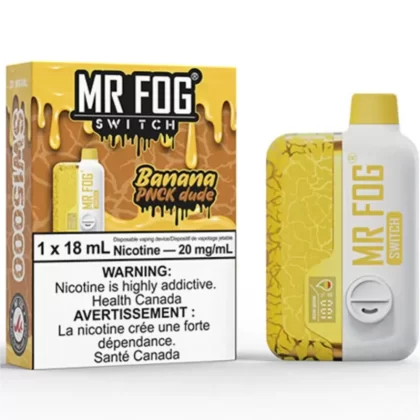 MR FOG SWITCH SW15000 Disposable Vape – Banana Pnck Dude