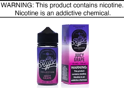 JUICY GRAPE BY THE HYPE COLLECTION 100ML - Vapejuice