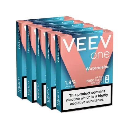 VEEV ONE Watermelon Pod Bundle (5 Packs) - Ecigpremium