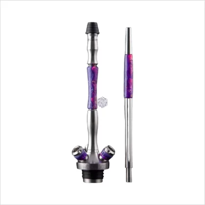 Shisha Union Hookah Fibonacci Hybryd Pink Purple - Gwint+Uszczelka; Dyfuzor, Talerzyk (289247)