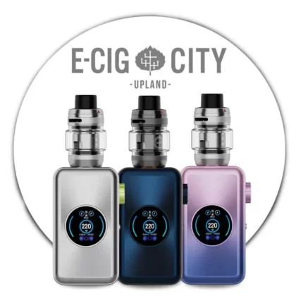 Vaporesso Gen Max 220W Starter Kit - Arctic Siler, Dark Black