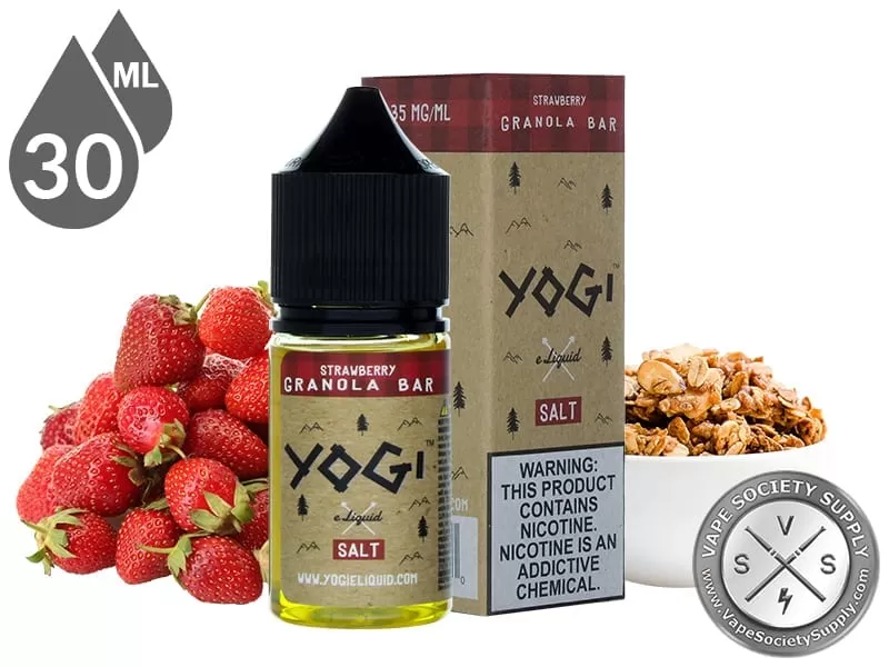 Strawberry Granola Bar by YOGI Salt 30ml - Vape Product, Vape Product (D0222C)