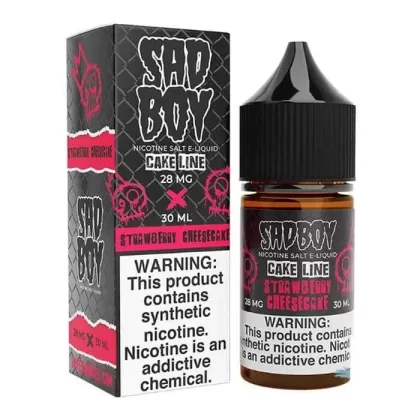 Strawberry Cheesecake Nicotine Salt by SadBoy - Size#30ml~Nicotine#28MG>48MG