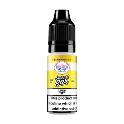 Lemon Tart Nic Salt by Dinner Lady Dessert Bar Range - 20mg - Vape Product (4F9109)