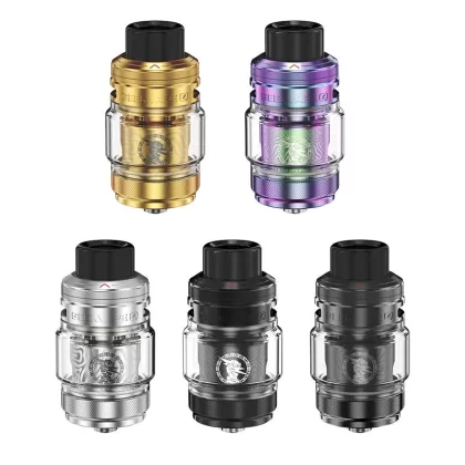 Geekvape Z 5 Sub Ohm Tank - Cold Silver, Glossy Black (4DC924)