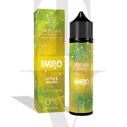 IMP JAR IMP2O APPLE & MANGO 50ML SHORTFILL E-LIQUID