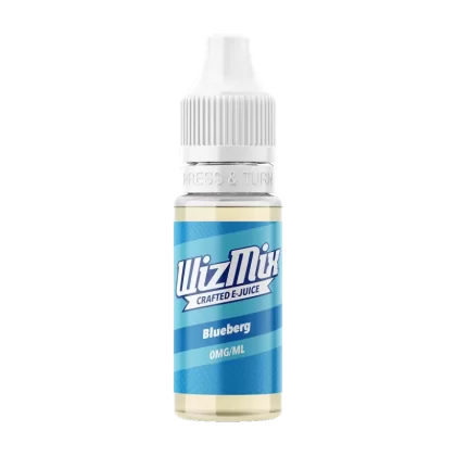 WizMix Blueberg - 10ml - 0mg - Vape Product (643B19)