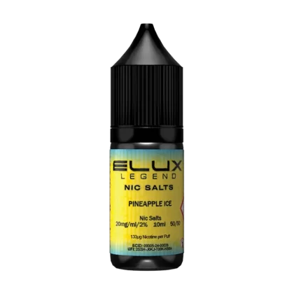 Pineapple Ice Nic Salt by Elux 10ml - 20mg - Vape Product (E15AA5)