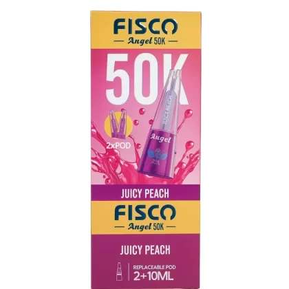 Fisco Angel 50K Puffs Prefilled Pod Kit – Box of 5